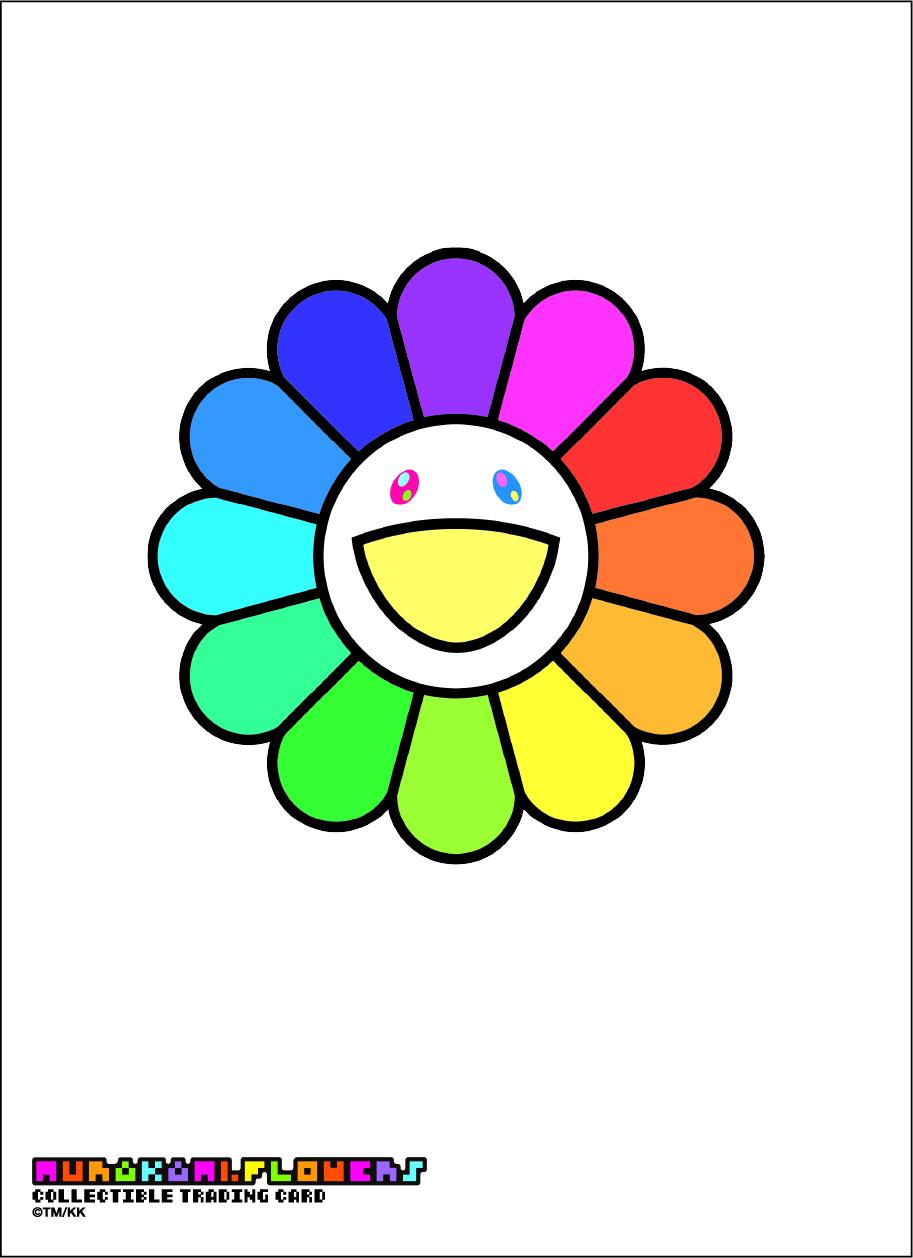 MURAKAMI.FLOWERS COLLECTIBLE TRADING CARD M.Fトレカスリーブ（フラワー） [ 京都 アーティスト 村上隆 カイカイキキ トレーディングカード バトル ゲーム カード ふるさと納税 ]