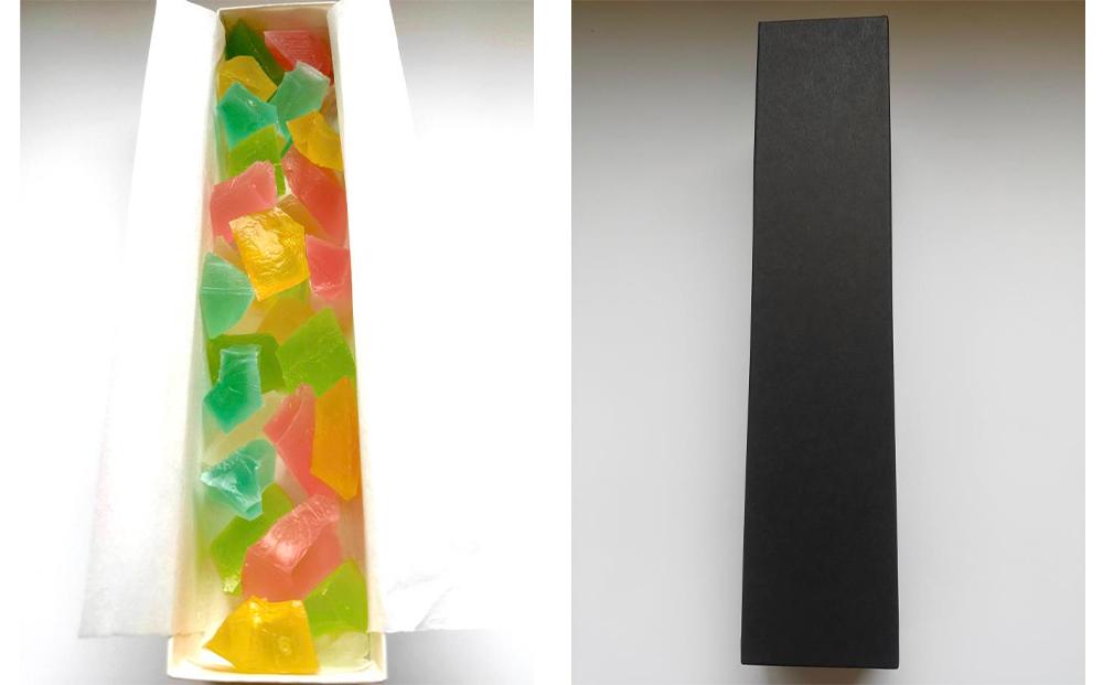 【京菓子司 都】京の琥珀糖　カラフルジュエリー（160g）［ 京都 琥珀糖 美しい和菓子 宝石 キラキラ かわいい 上品 人気 おすすめ 茶道 お茶菓子 京銘菓 お取り寄せ 通販 送料無料 ふるさと納税 ］