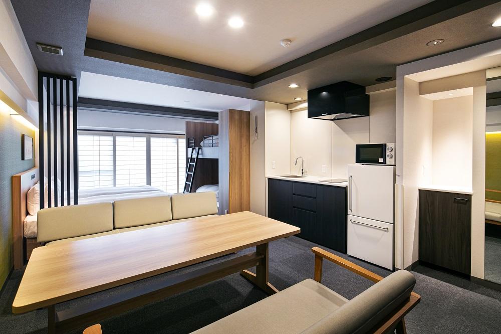 【MIMARU京都STATION】平休日1泊食事なし 2～4名宿泊券《＜ファミリースタンダードルーム＞4ベッド》［ 京都 旅行 宿泊 ホテル 旅館 人気 おすすめ 割引 チケット クーポン トラベル 宿 観光 グルメ ふるさと納税 ］