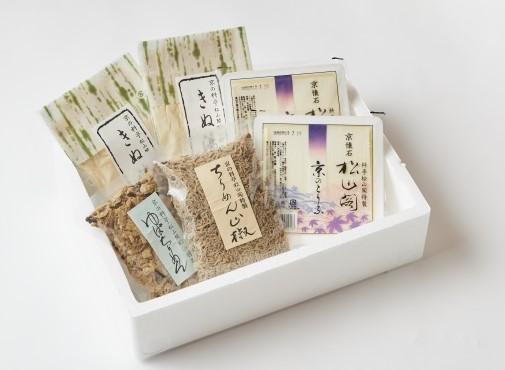 【松山閣】京好み詰合せ（豆腐・絹ゆば・ゆばちりめん・ちりめん山椒）［ 京都 原谷苑 料亭 湯葉 ちりめん 京料理 人気 おすすめ お取り寄せ 通販 送料無料 ふるさと納税 ］