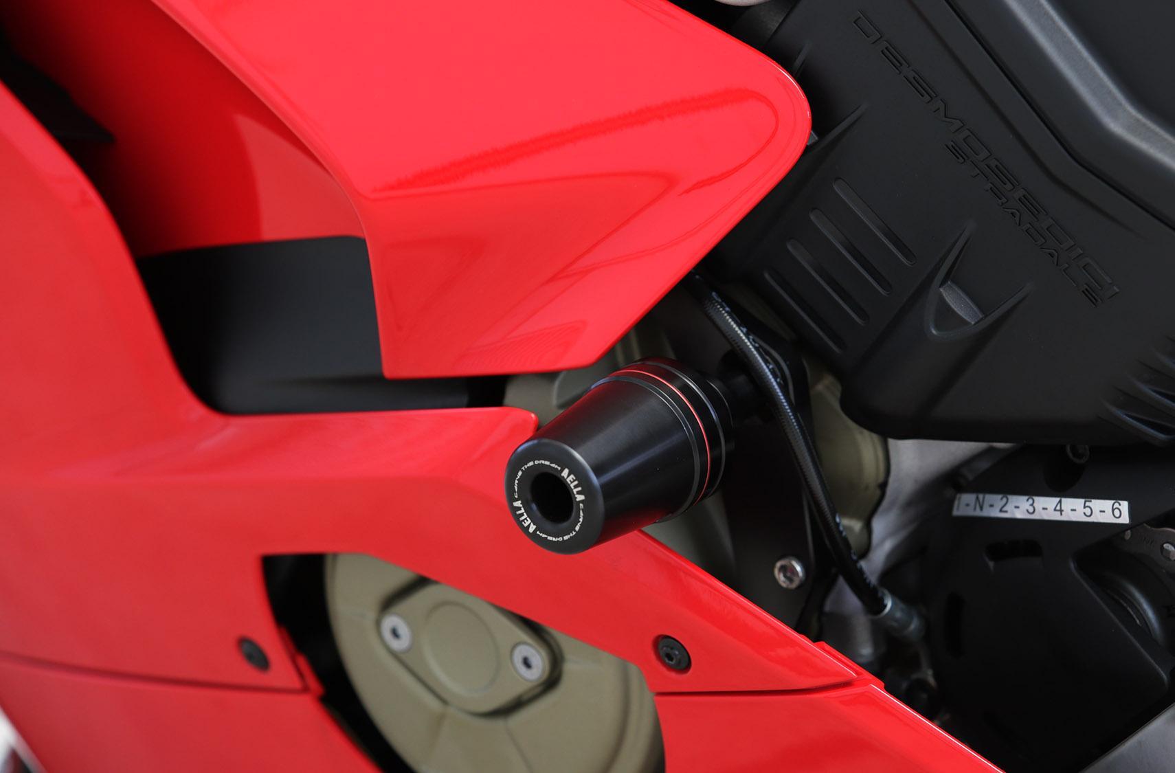 【AELLA】DUCATI パニガーレ｜エンジンスライダー (Panigale V4R/SP) AE-68130 ［ 京都 バイク カスタム パーツ 人気 おすすめ ツーリング ライダー バイカー メーカー ギア ドゥカティ お取り寄せ 通販 ふるさと納税 ］