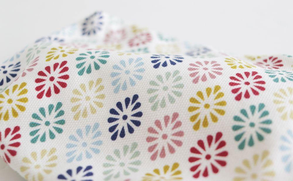 【AYANOKOJI】がま口お散歩ポシェット(京都菊菱 白)