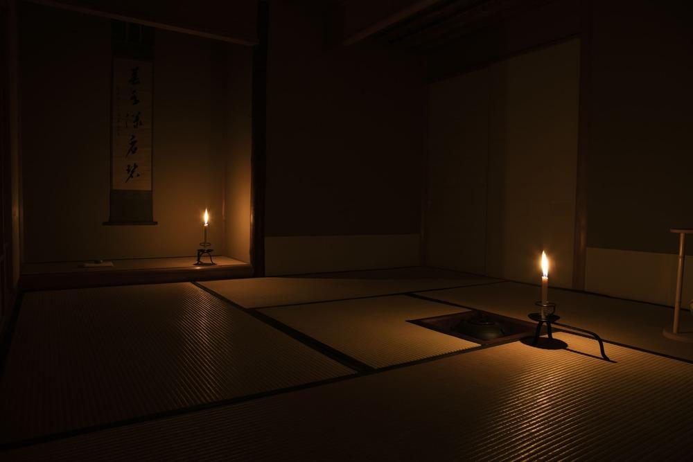 【福寿園京都本店】【1日1組様限定】夜の茶会とフレンチディナー ペア体験チケット