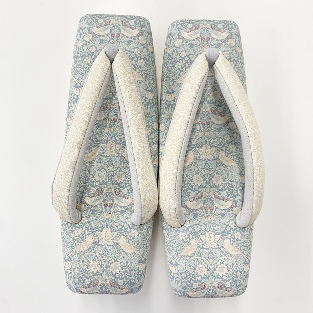 【京都丸紅】V&A草履（Mサイズ/ミント）