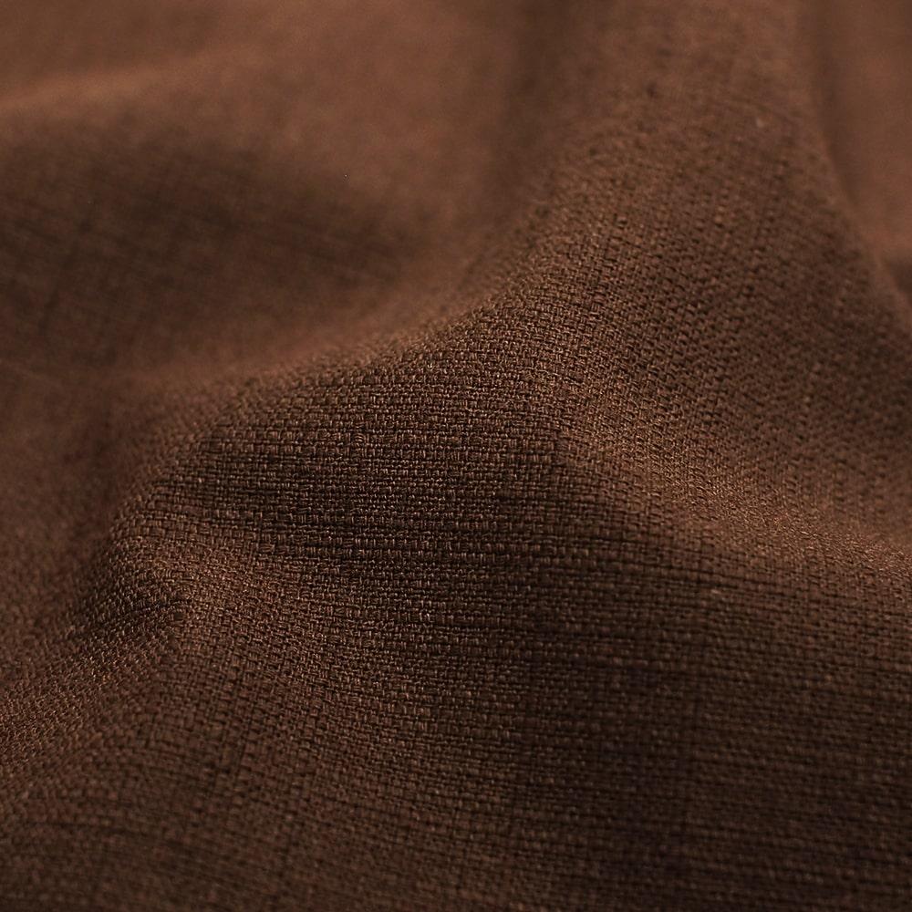 【工夫庵】色あそび 座布団 かれ茶（2枚セット）（TK）