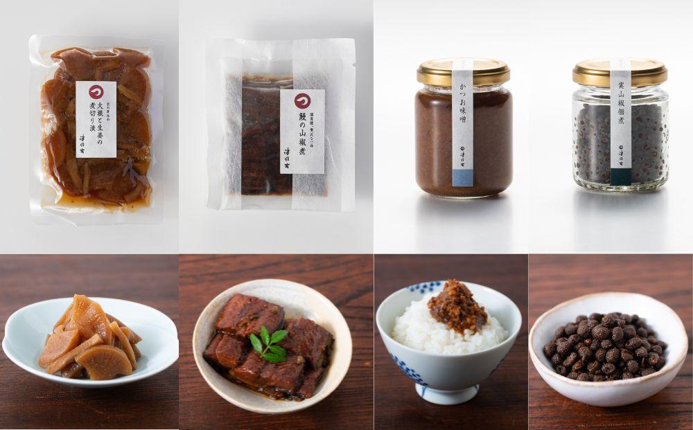 【津乃吉】京のご飯のお供セット［ 京都 宮川町 ちりめん山椒 ご飯のお供 人気 京料理 こだわり おすすめ お取り寄せ 通販 送料無料 ふるさと納税 ］