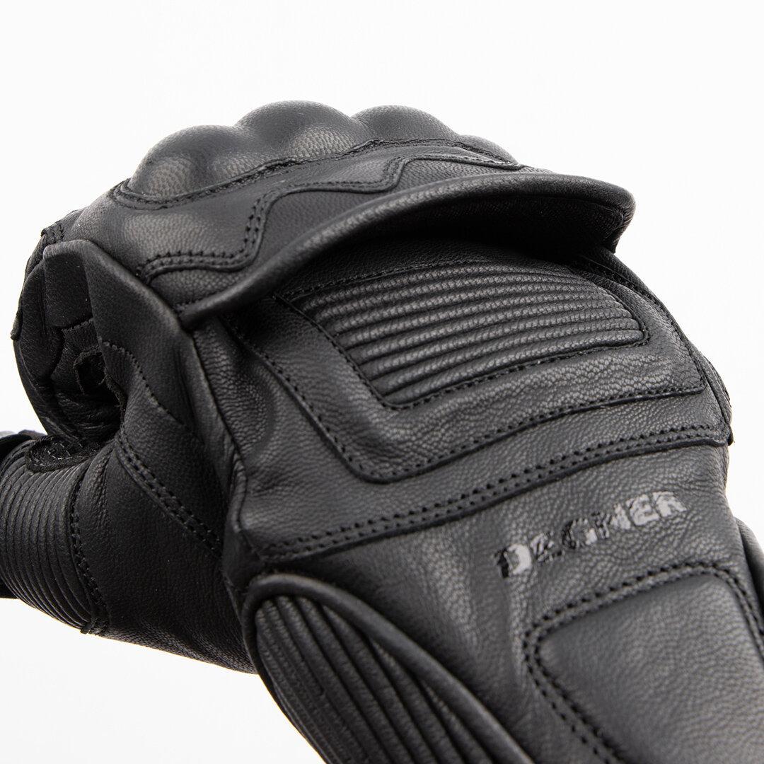 【デグナー】プロテクター付きレザーグローブ ブラック [TG-94]【サイズXL】［ 京都 バイクギア グローブ 人気 おすすめ 革 レザー ツーリング ライダー バイカー バイク ブランド メーカー ギア パーツ ］