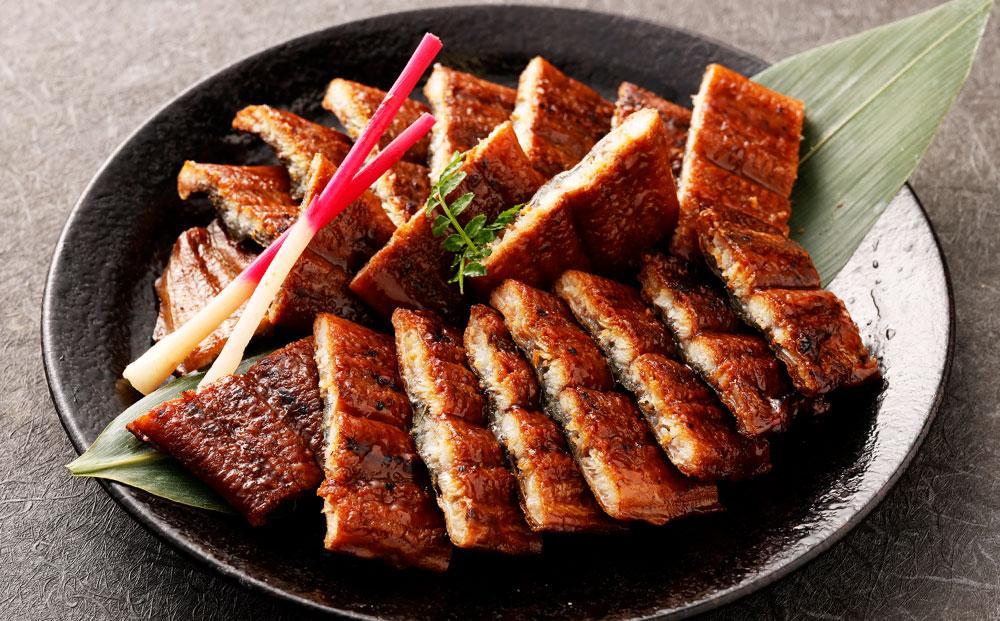 【秋月】うなぎ蒲焼炭火手焼 うなぎ白焼炭火手焼きの紅白セット