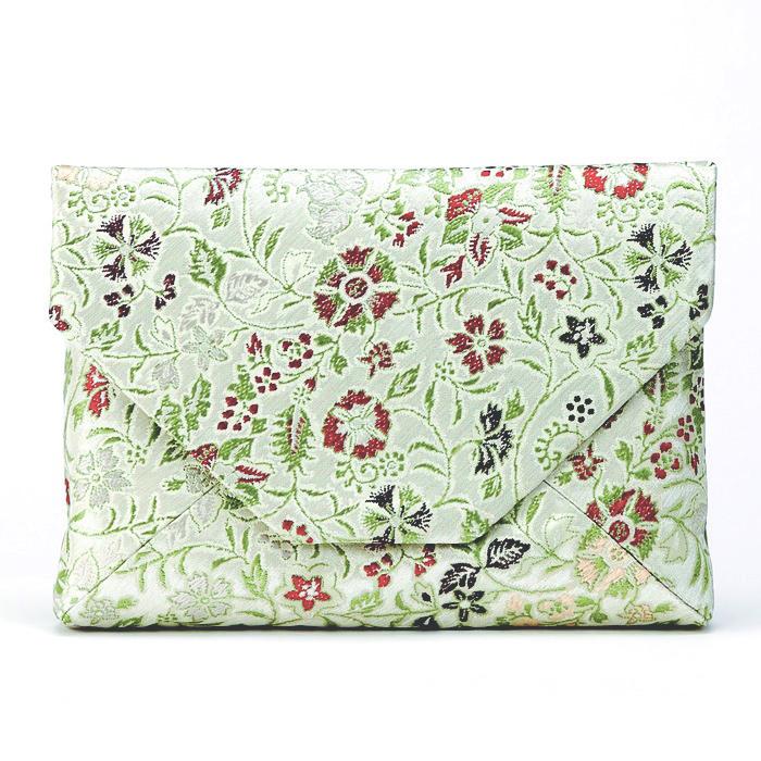 【龍村美術織物】早雲寺（銀）茶道具5点セット（出帛紗など）｜京都 茶道 人気 [ ふくさ 小物入れ 懐紙 和風 和装 高級 人気 おすすめ お取り寄せ 通販 送料無料 ふるさと納税 ]