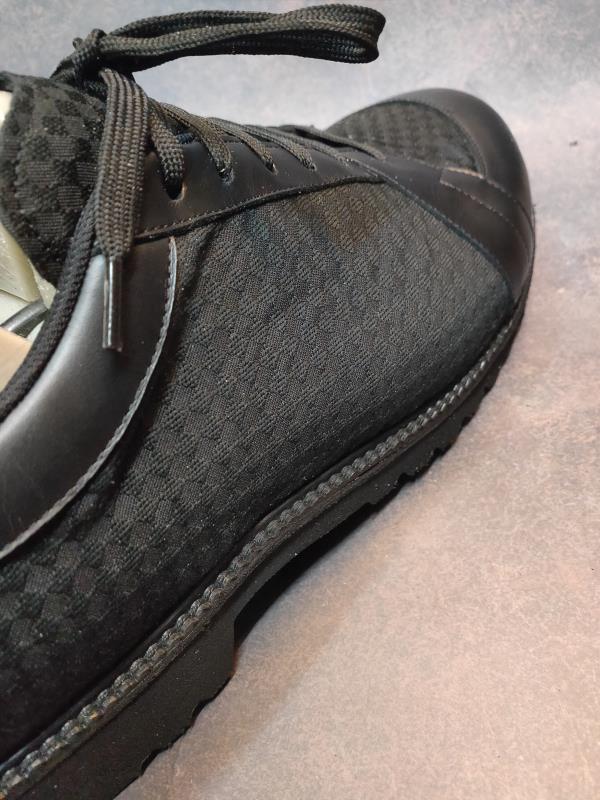 【ネーカーズ】【Tie a bond】西陣織シューズ（黒）〈27cm〉