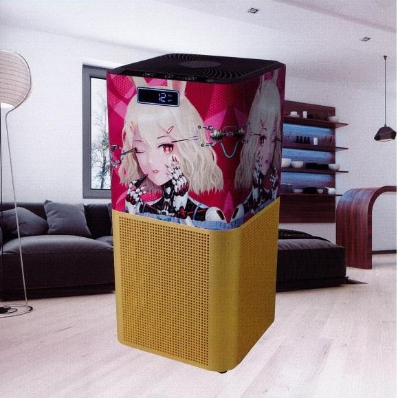 【ＭＩＲＡＩ】京風 除菌空気清浄機 阿部瑞樹 model-3