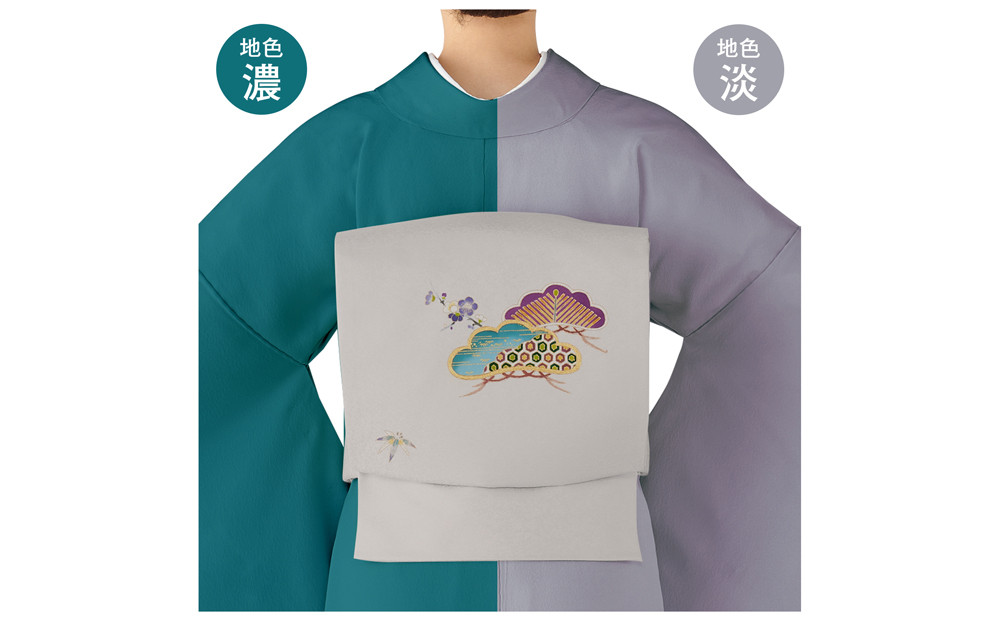 【和装振興応援プロジェクト】歳時記1月2「松の内」京手描友禅 染帯｜染帯 着物 織物 人気 おすすめ [ 手描友禅 帯 染匠 職人 歳時記 人気 おすすめ ギフト プレゼント お取り寄せ 通販 送料無料 ふるさと納税 ]