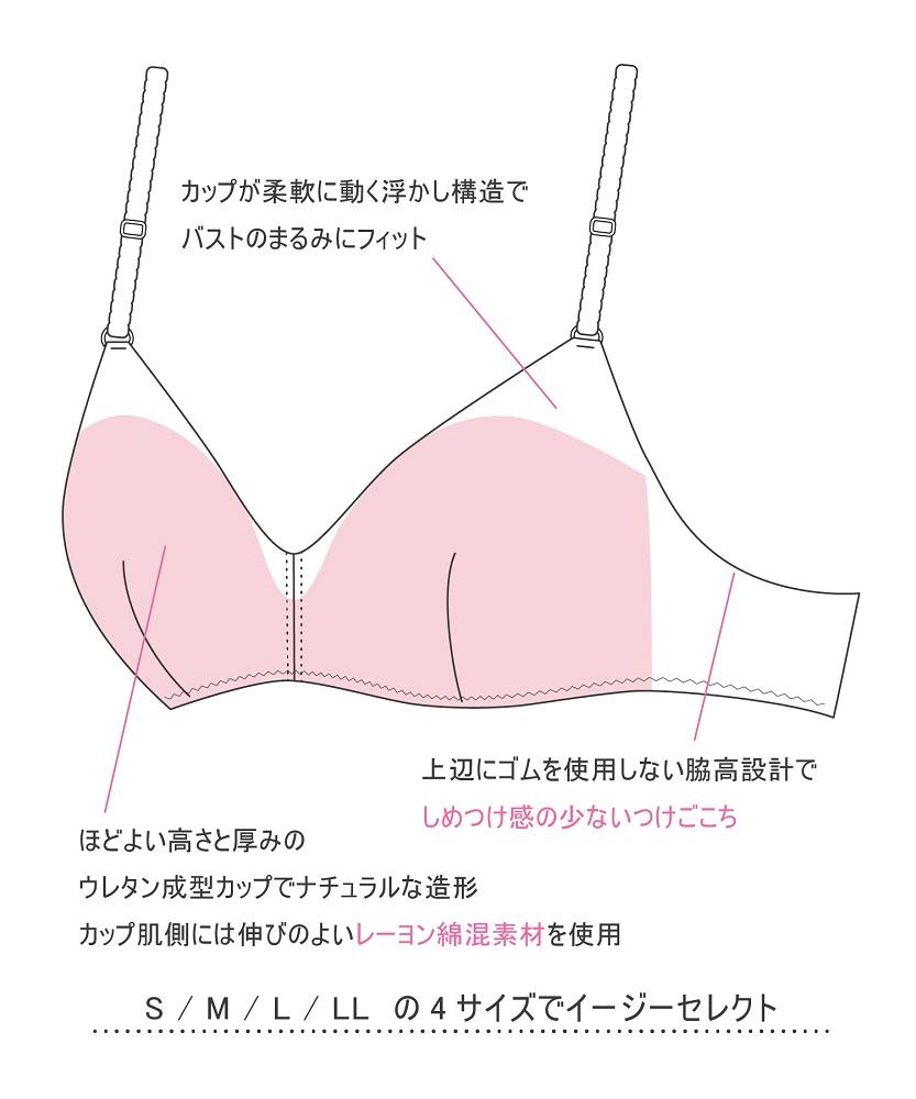 【ウンナナクール】364 シンプル＜Mサイズ＞ブラック＋シルバーグレー 2枚セット【ワコール】