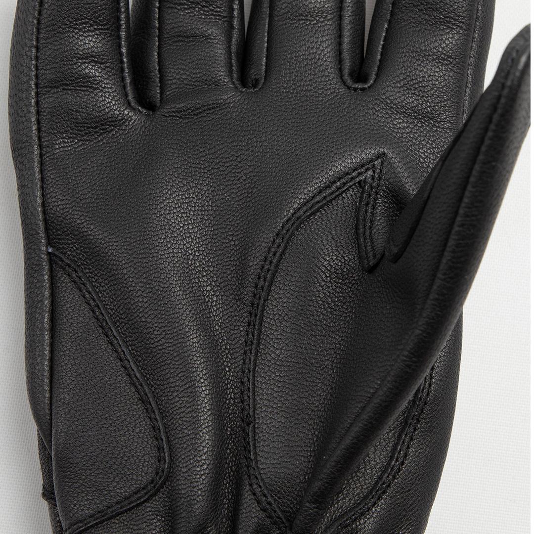 【デグナー】レザー金襴グローブ [TG-101KF] カラー：流水雪輪-ブラック【サイズM】［ 京都 バイクギア グローブ 人気 おすすめ 革 レザー ツーリング ライダー バイカー バイク ブランド メーカー ギア パーツ ］