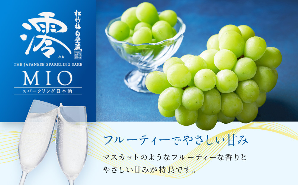 【宝酒造】松竹梅白壁蔵「澪」スパークリング清酒（300ml×12本）［ 京都 タカラ スパークリング 日本酒 アルコール分5％ フルーティー人気 おすすめ お酒 発泡酒 晩酌 家飲み ギフト プレゼント お取り寄せ 通販 送料無料 ふるさと納税 ］