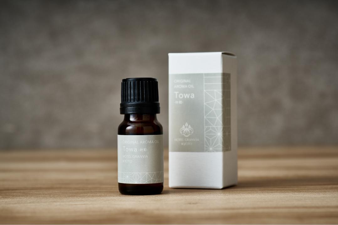 【ホテルグランヴィア京都】ギフトにもおすすめ オリジナルアロマオイル「Towa-叶和-」2本&ストーンセット［ 京都 ホテル アロマ アロマオイル ディフューザー アロマディフューザー アロマストーン 精油 エッセンシャルオイル インテリア 雑貨 人気 おすすめ おしゃれ モダン ギフト プレゼント 贈答 ふるさと納税 ］