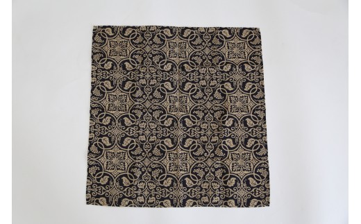 【西陣活性化を応援！】西陣織 小風呂敷（葡萄唐草（大））
