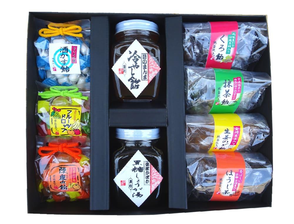 【飴匠さわはら】手づくり京飴・冷やし飴セット［ 京都 スイーツ あめ アメ フルーツドロップ おいしい 人気 おすすめ お取り寄せ お菓子 和菓子 ］