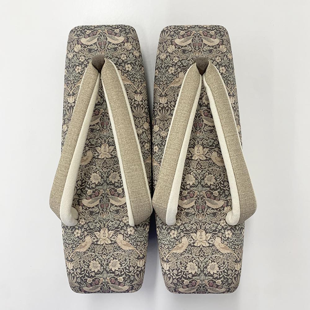 【京都丸紅】V&A草履（Lサイズ/ブラウン）