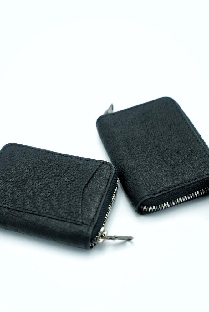 【ierib】MINI WALLET / ミニウォレット / BOAR / BLACK