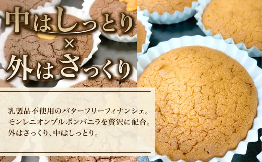 米粉のバターフリーフィナンシェ10個セット (約50g×10) ふるさと納税 福知山市 特産品 フィナンシェ グルテンフリー スイーツ バターフリー 米粉 セット 【fc-AA007】【ニコリナ】