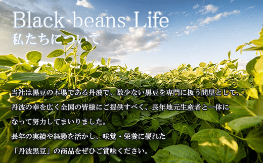 丹波黒豆煮 (250g×2本・箱入り) ふるさと納税 福知山市 特産品 黒豆 黒豆煮 煮豆 お正月 おせち 豆 まめ お菓子 おつまみ お取り寄せ 【fc-AI004】【夜久野物産株式会社】