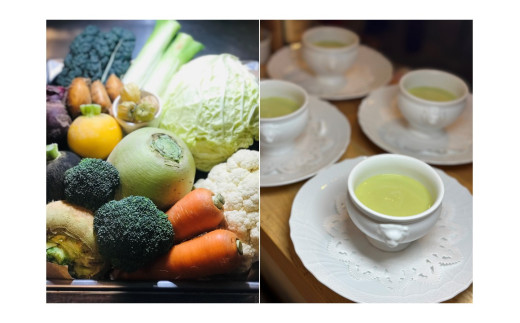 丹波栗のボタージュと季節野菜を使った濃厚食べるポタージュ3パックセット(丹波栗のポタージュ×1・季節のポタージュ×2) ふるさと納税 福知山市 特産品 スープ ポタージュ 福知山産 丹波栗 丹波栗のポタージュ 野菜 超濃厚 食べるポタージュ 2種 セット ギフト フレンチ ビストロq 【fc-EL005】【Bistrot q】