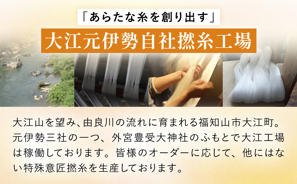 京都西陣の絹糸屋さん「お肌、うっとり。」絹羽二重のシルク洗顔タオル ループ付き (1点) ふるさと納税 福知山市 特産品 シルク スキンケア 絹100％ フィラメントシルク 【fc-FA011】【株式会社中忠商店】
