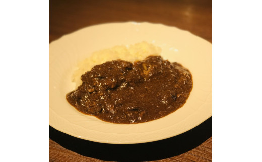 丹波もみじ (鹿肉)すね肉の欧風ジビエカレー(150g×3パック) ふるさと納税 福知山市 特産品 カレー carry ジビエ ジビエカレー丹波もみじ 鹿肉 すね肉 欧風 フレンチ ビストロq 【fc-EL002】【Bistrot q】