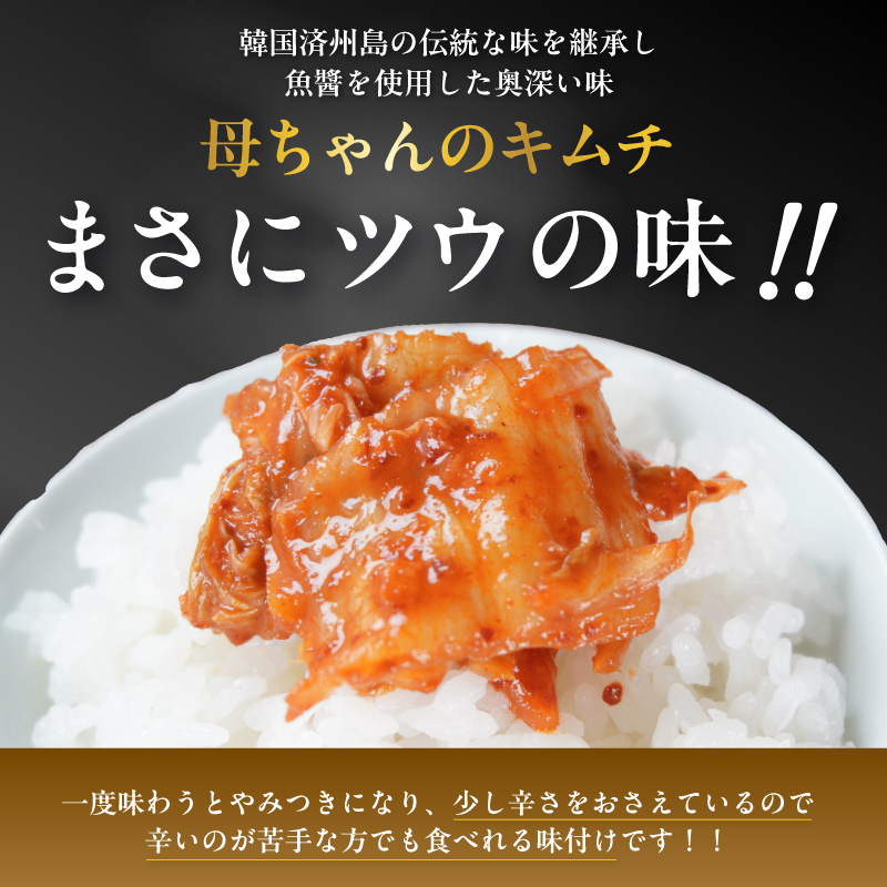 母ちゃんのキムチ 750g （150g×5袋） 冷凍 | 韓国キムチ 白菜キムチ キムチ 個包装 本場 伝統 おすすめ 人気 京都府 舞鶴市 京都 舞鶴