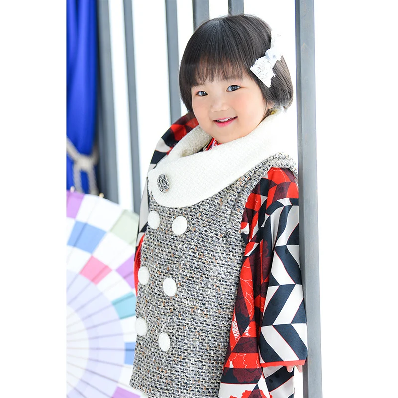 七五三撮影プラン ミルク 撮影衣装・写真撮影・アルバム（4面5カット）・全カットデータ込み