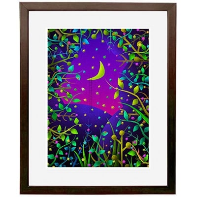 ＼京都・綾部の癒やし系作家/【絵画】　9月の秘密　額装サイズ526mmx412mm【1090803】