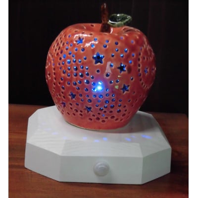 【星が綺麗なまち綾部】LEDランプ「りんご」【1429057】