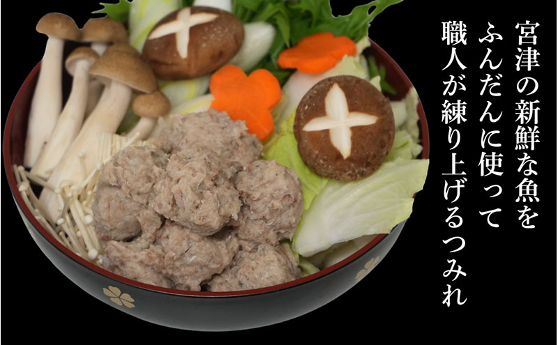 橋立やまいち自慢の魚のつみれ 4パックセット（冷凍）1200g つみれ 魚 鍋 京都府 宮津市