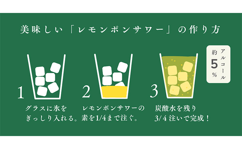 ハクレイ酒造×友桝飲料　レモンサワーセット （レモンポンサワーの素500ml×激軟水・激炭酸500ml×3本）