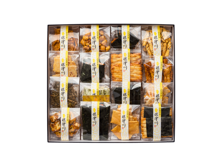 【全国菓子大博覧会名誉総裁賞受賞企業】〈保津川あられ本舗〉小袋 16種類 詰合せ「ふる里」京都・丹波 工場直送《おかき 食べ比べ セット 人気 おすすめ ギフト》