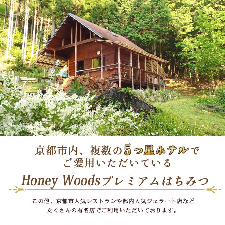 京都・彼岸山 徳用 天然 はちみつ 百花蜜 500g ×2本 1kg ボトルタイプ Honey Woods《純粋 非加熱 国産 完熟 無添加 生はちみつ 家庭用 蜂蜜 健康 ダイエット》訳あり