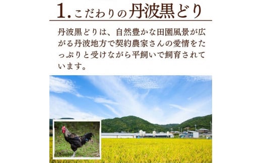 【訳あり 緊急支援】地鶏 丹波黒どり 手羽先 手羽元 11パック 計5.5kg ＜京都亀岡丹波山本＞ボリュームセット 小分け≪特別返礼品 ふるさと納税 鶏肉 とり肉≫