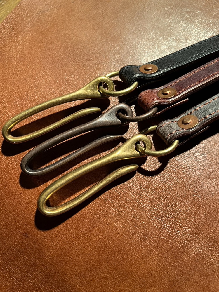 【選べるカラー3色】本革 トラッカーウォレット ウォレットロープ セット 全3色 ブライドルレザー≪高級 長財布 メンズ ギフト 手作り≫