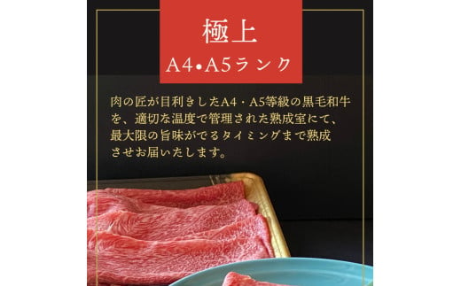 【7営業日以内発送】京都丹波産 黒毛和牛 極上 赤身スライス 500g【黒毛和牛A4・A5ランク】京の肉 ひら山 ｜ すき焼き しゃぶしゃぶ ふるさと納税すき焼き