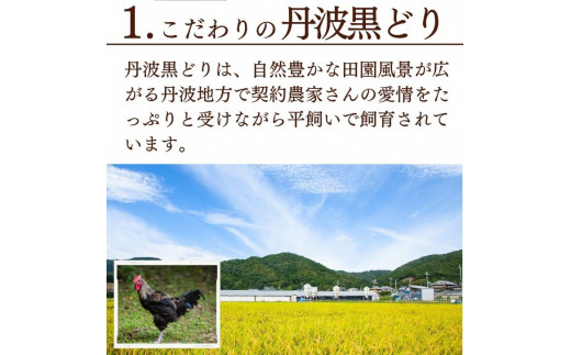 【訳あり 緊急支援】地鶏 丹波黒どり 手羽元 4kg＜京都亀岡丹波山本＞500g ×8パック 冷凍限定《特別返礼品 鶏肉 小分け》