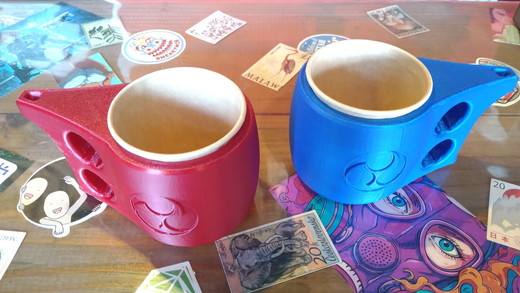 ククサ型 缶/紙コップホルダー ペア 2個 ククサホルダー 結婚祝い ギフト キャンプ BBQ 日用品雑貨 インテリア キャンプ用品 キッチン用品 北欧雑貨