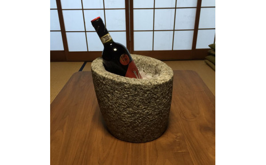 京もの認定工芸士・伝統工芸士のつくる『イタリア仕立て、石製ワインクーラー』