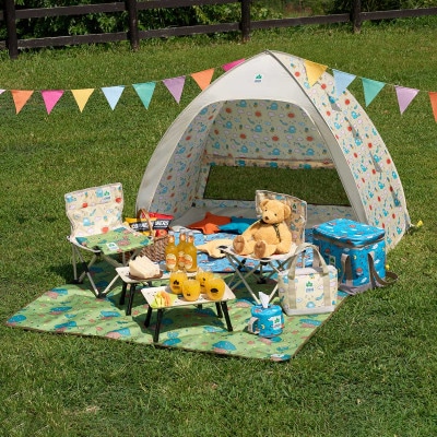 【在庫限り】おにぎりポップフルシェード　親子二人でゆっくり座れるポップアップテント　71205002【1688856】