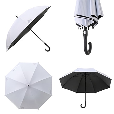 ソーラーブロック日傘・ワイド(晴雨兼用)通勤、通学でも使えるアウトドア日傘!　81336741【1664376】