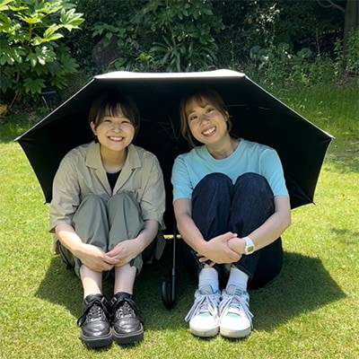 ソーラーブロック日傘・ワイド(晴雨兼用)通勤、通学でも使えるアウトドア日傘!　81336741【1664376】