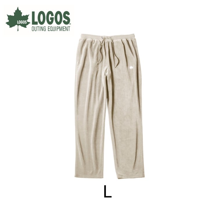 LBL ボディリカバリー ベロアスウェットパンツ L ベージュ 就寝時におすすめ 35213662【1718829】
