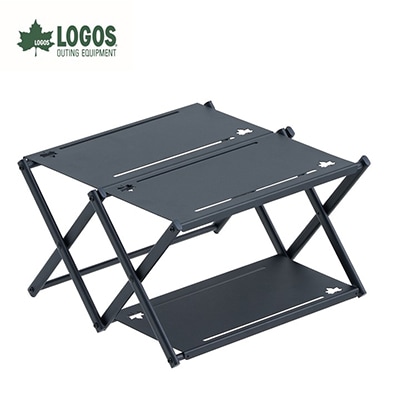 アイアンカスタムラックテーブル アウトドアやキャンプなどで大活躍のカスタムラック!　73591005【1666850】