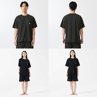 LBL　ボディリカバリーTシャツ M ブラック 就寝時におすすめリカバリーウエア!　35503713【1667129】