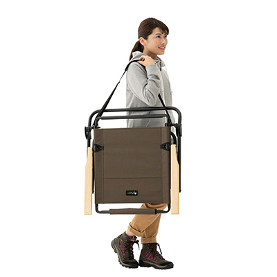 グランベーシック ハイバック囲炉裏チェア アウトドアやキャンプでゆったり座れる椅子!73172022【1663862】